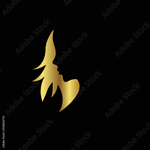 Creative Professional Trendy and Minimal Beauty, Hair Salon Logo Design, Beauty Salon Icon Logo in Editable Vector Format