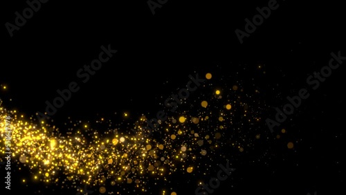 Wallpaper Mural flow abstract glitter magic stars fantasy Torontodigital.ca