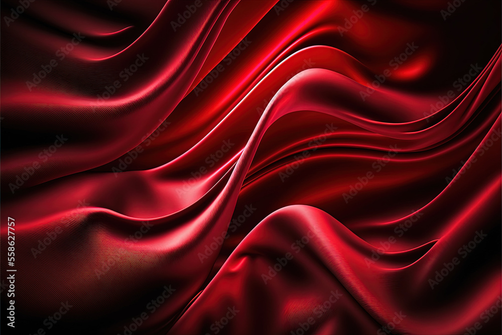 Obraz premium Silky texture, silk background, AI generated