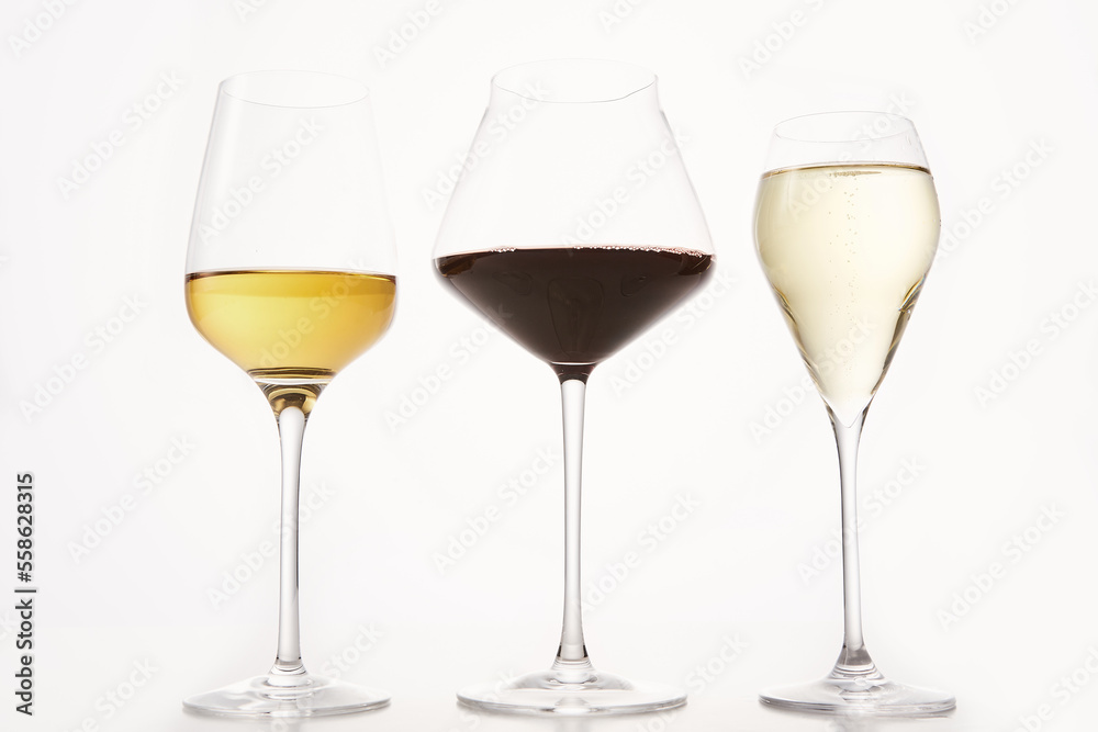 Wine tasting, degustation from stemware, winemaking.