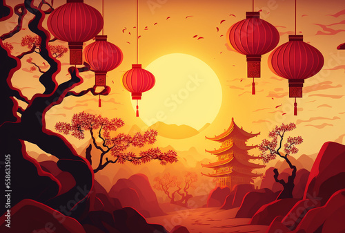 Experience the Beauty of the Chinese New Year with the Glowing Lanterns: Tradition, Culture, and the Celebration of the Spring Festival