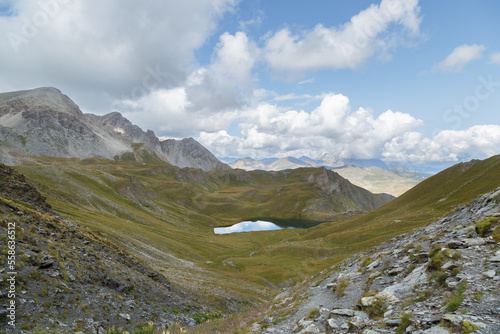 Lac des Cordes dans la vallée des Fond en France