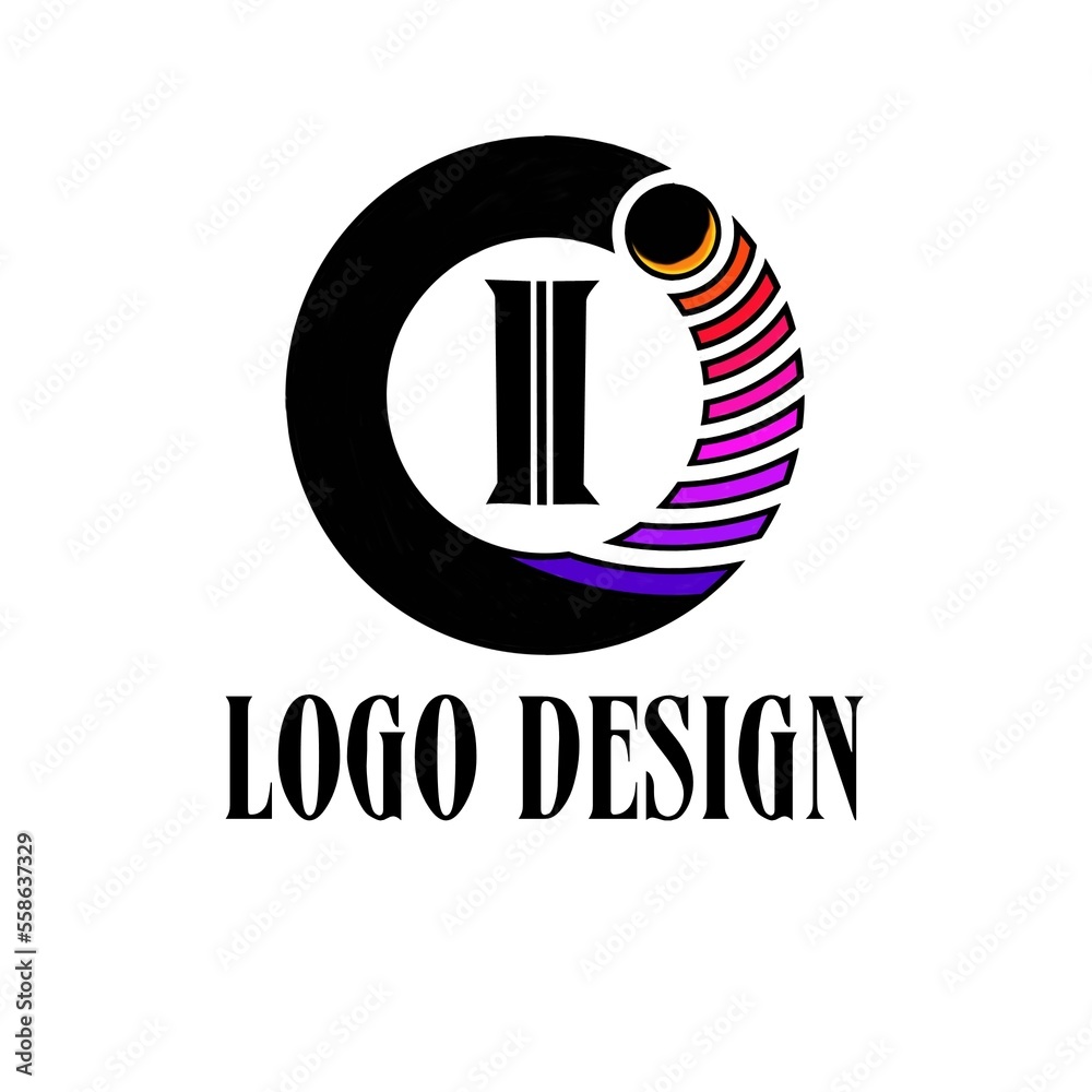 Simple, unique and funny alphabet logo design Simple, unique and funny alphabet logo design