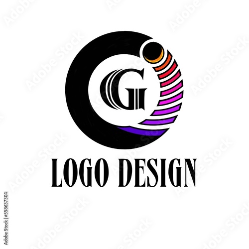 Simple, unique and funny alphabet logo design