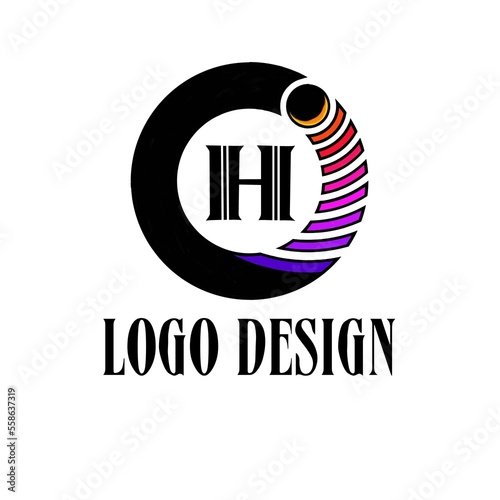 Simple, unique and funny alphabet logo design
