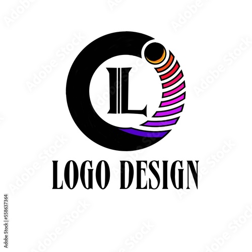 Simple, unique and funny alphabet logo design