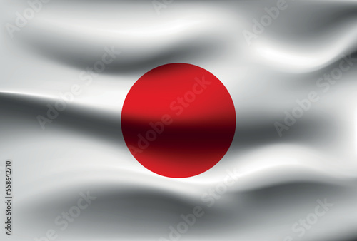 Free Download Flag of japan, vector illustration - GFXLoad