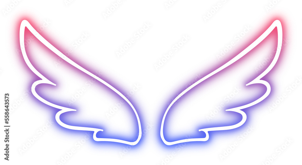Collection of Wing neon Collection of Wing neon