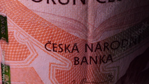 korona czeska inflacja - plastyczne światło, bank narodowy photo