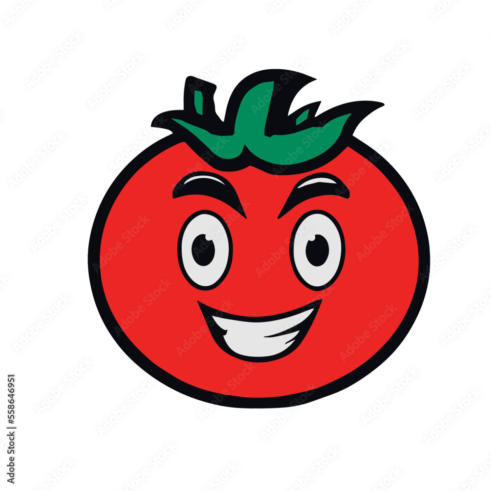 Obraz premium Tomato Mascot Design