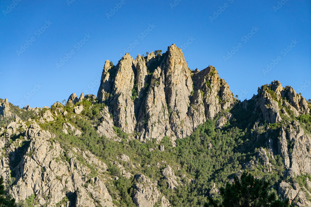 Mont Kyrie Eleison. Ghisoni, Corse.
