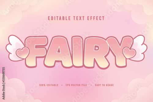 decorative fairy Font and Alphabet vector