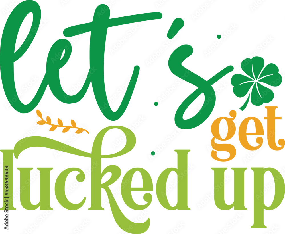 Naklejka premium St. Patrick's Day Svg Design