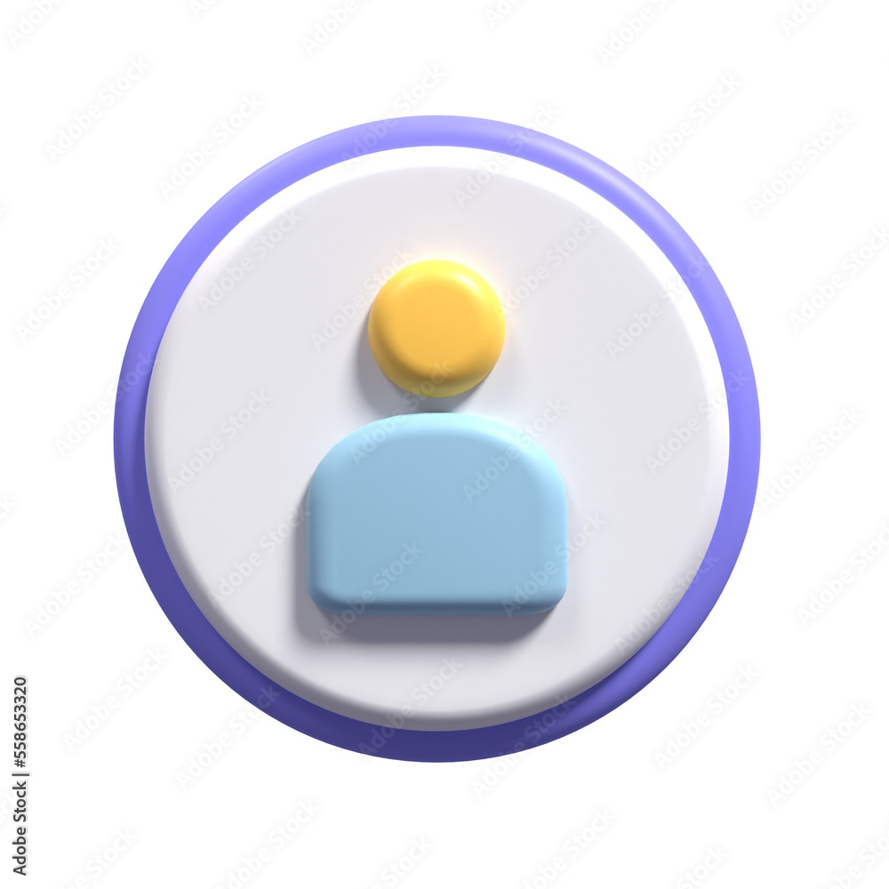 Illustration of a user with aesthetic colors suitable for web, apk or additional ornaments for your project Illustration of a user with aesthetic colors suitable for web, apk or additional ornaments for your project