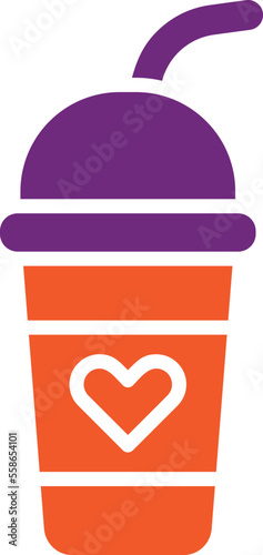 Frappe Vector Icon Design Illustration