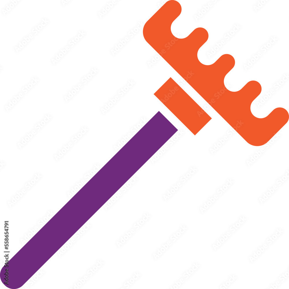 Rake Vector Icon Design Illustration Rake Vector Icon Design Illustration