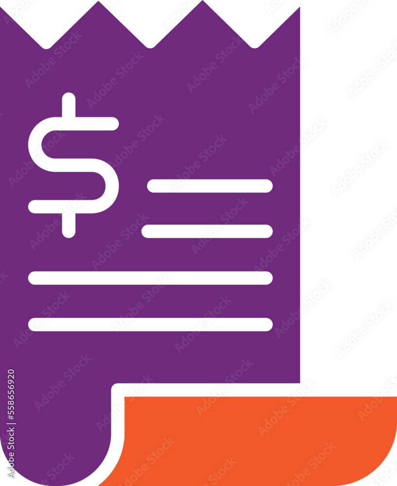 Bill Vector Icon Design Illustration Bill Vector Icon Design Illustration