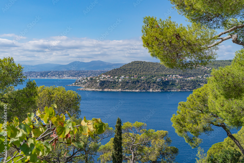 Fototapeta premium Vue de Saint Jean Cap Ferrat