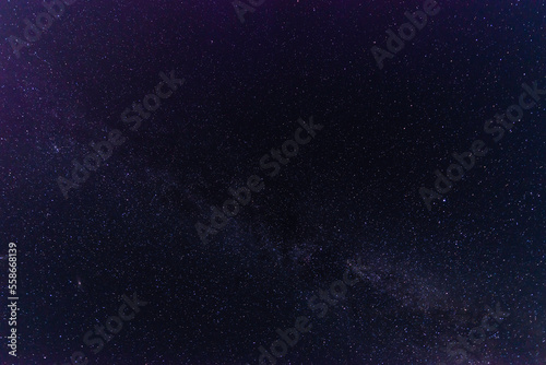 Stars and the Milky Way. Background. Finland.