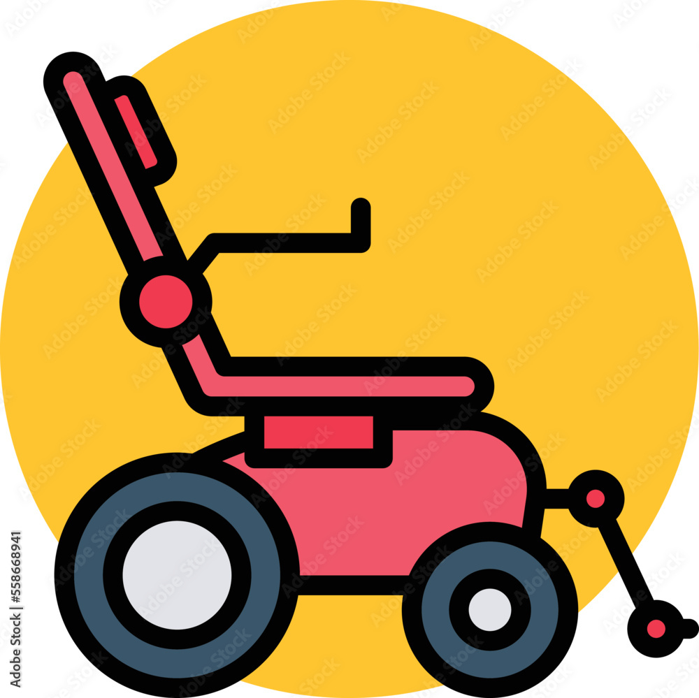 Robotic Chair Vector Icon
Robotic Chair Vector Icon