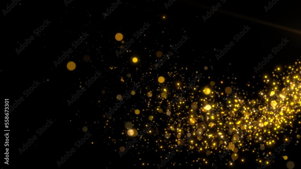 rich gold particles reveal stars alpha light channel
