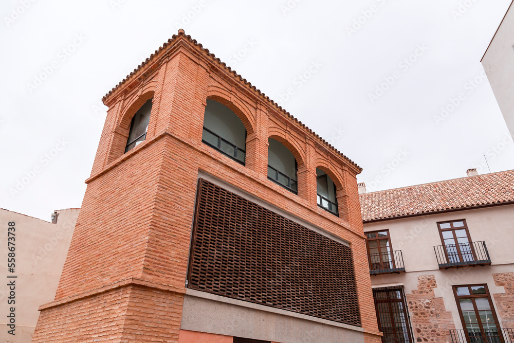 The Ben Gabirol Visitor Reception Center in the old Jewish quarter of Malaga, Spain