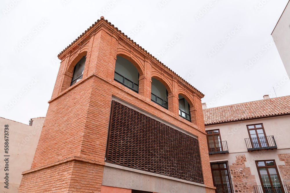 The Ben Gabirol Visitor Reception Center in the old Jewish quarter of Malaga, Spain The Ben Gabirol Visitor Reception Center in the old Jewish quarter of Malaga, Spain