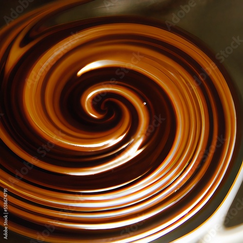 Astonishing chocolate swirl