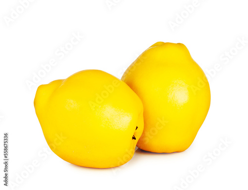 Quince isolated on a white background