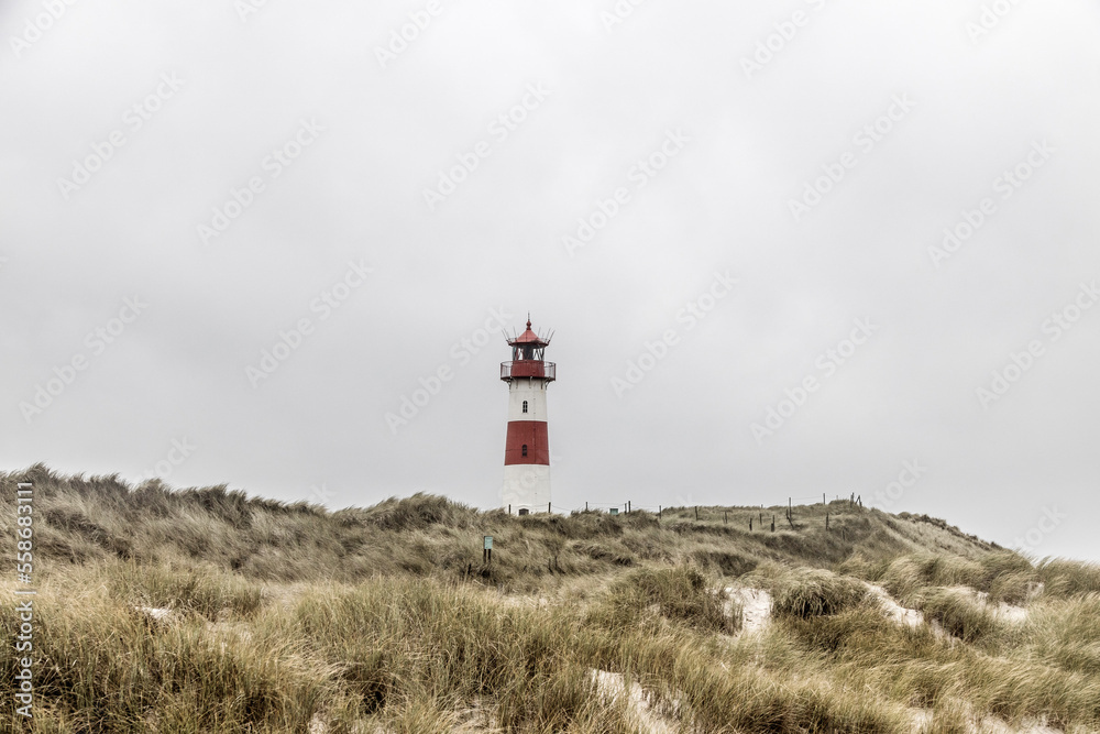 The Lighthouse Ostfeuer, List East, Sylt, Germany, Europe