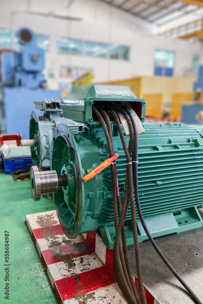 Running the induction motor with no load will test it. Measure the motor's current, voltage, and vibration, then note the results on the check sheet. Concept of industrial and technological works Running the induction motor with no load will test it. Measure the motor's current, voltage, and vibration, then note the results on the check sheet. Concept of industrial and technological works