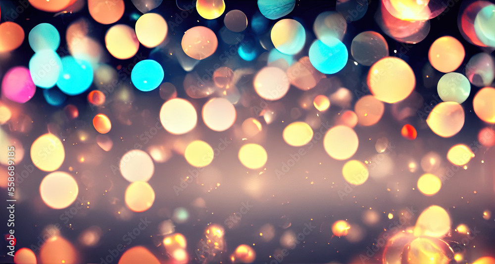 bright bokeh background sparkles on dark background bright bokeh background sparkles on dark background