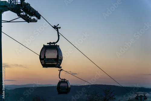cable car in Solina © Leszek