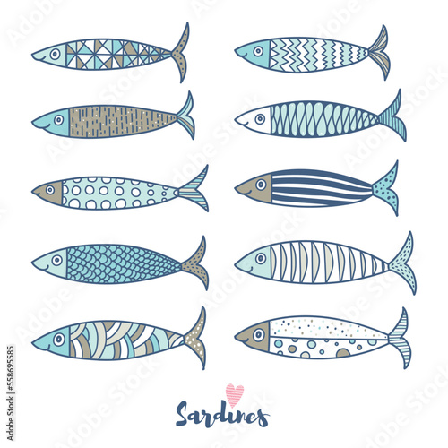 Cute fish.  Kids lbackground. Seamless pattern. Can be used in textile industry, paper, background, scrapbooking.
