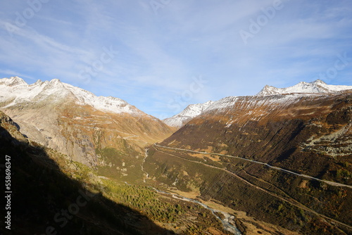 The Grimsel Pass is a mountain pass in Switzerland, crossing the Bernese Alps at an elevation of 2,164 metres