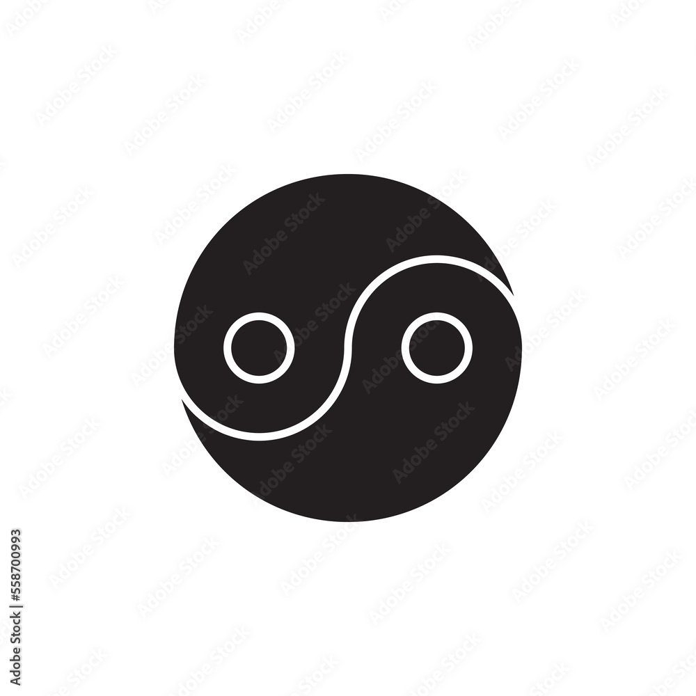yin and yang vector for website symbol icon presentation yin and yang vector for website symbol icon presentation