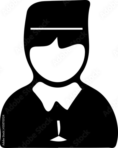 Silhouette, Vektor, human, modern, Icon, Business,