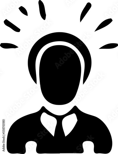 Silhouette, Vektor, human, modern, Icon, Business,