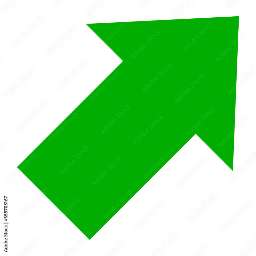 Directional Arrow Sign on Transparent Background Directional Arrow Sign on Transparent Background