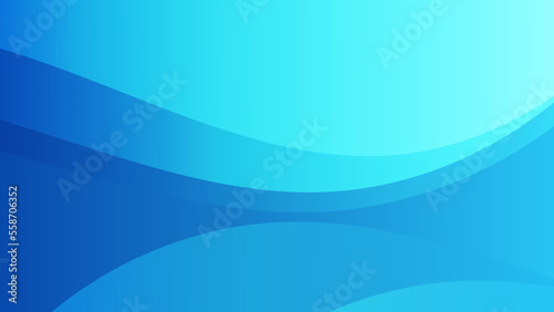 blue curve background. Modern template design for cover, brochure, banner, bussines presentation
