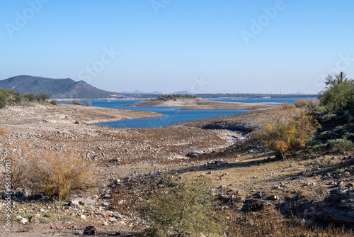 Arizona Pleasant lake low water level