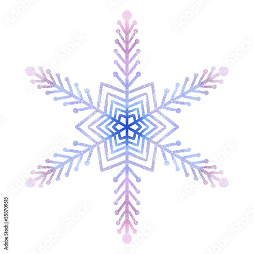 Colourful Snowflakes