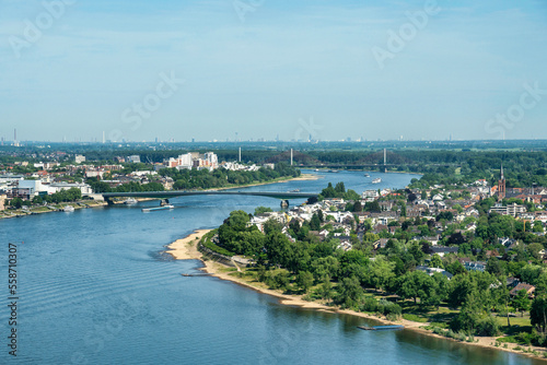view on bonn city and beuel photo