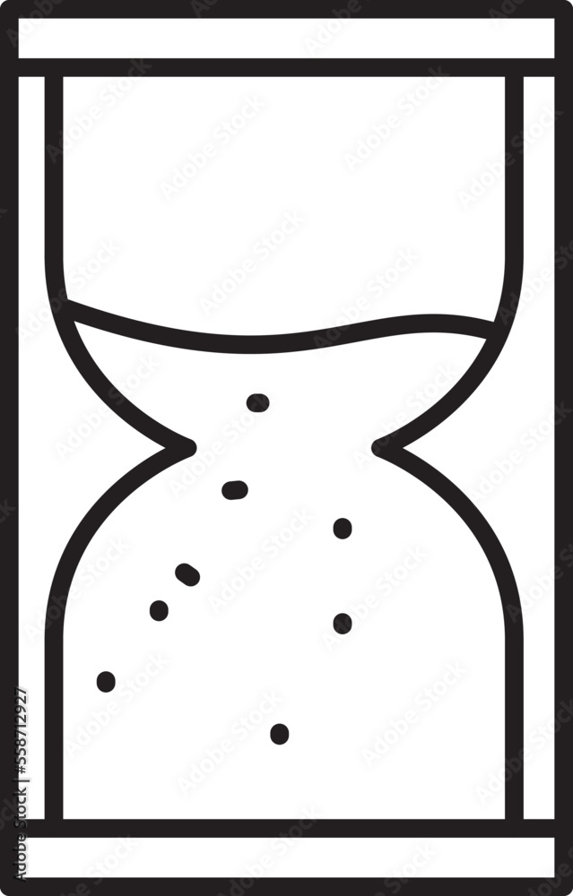 sand glass icon sand glass icon
