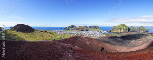 vestmannaejar panorama