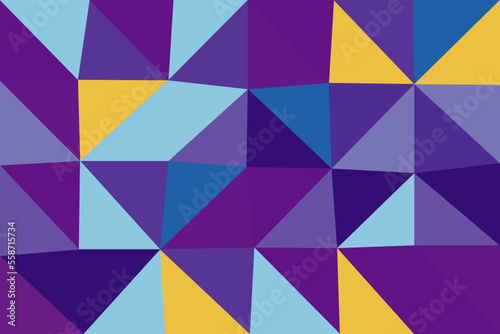 Polygonal Mosaic Background. Creative abstract geometric Design.