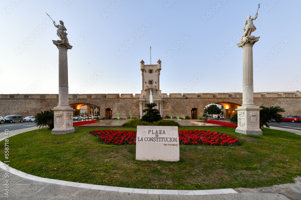 Plaza of the Constitution - Cadiz, Spain