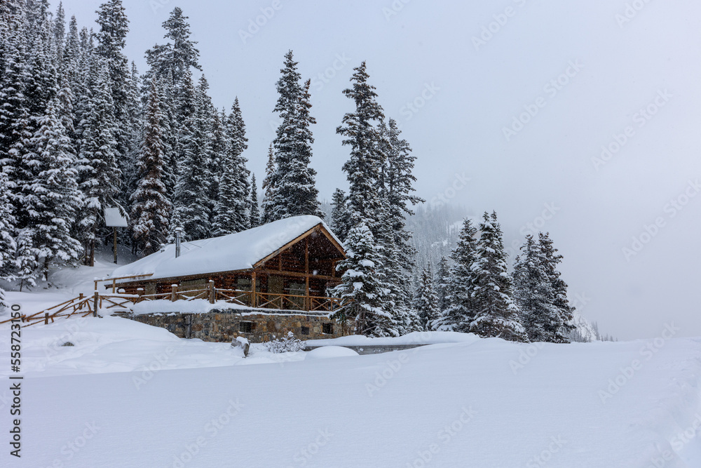 Agnes Lake Cabin Banff National Park Agnes Lake Cabin Banff National Park