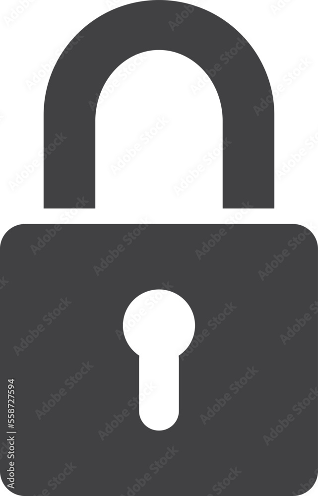 vector illustration of lock icon vector illustration of lock icon