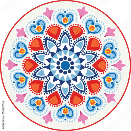 the oxcart wheel in Costa Rica, Illustration and vector design.